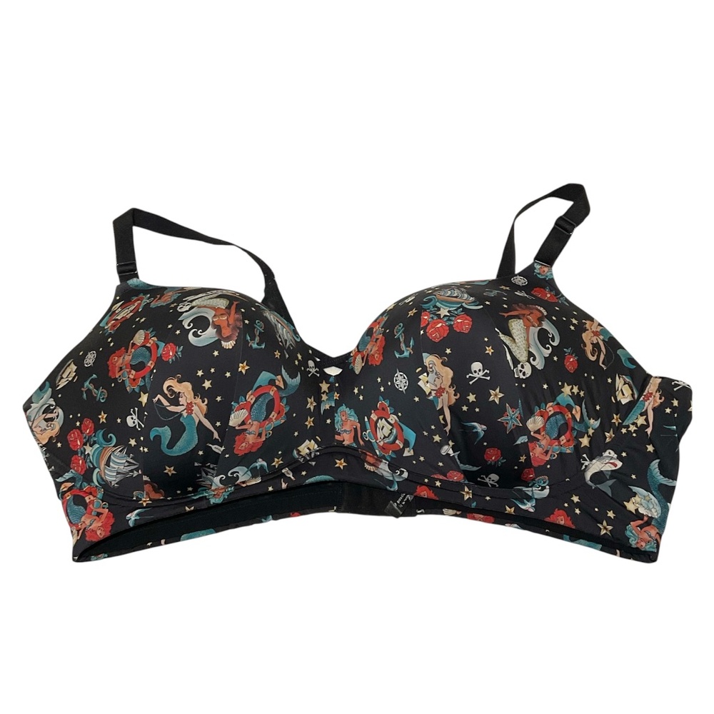 Torrid Dream Wire-Free Push-Up Bra Size 46DD